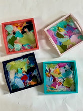 Load image into Gallery viewer, Mini Paint Palette Trinket Tray - Navy