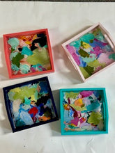 Load image into Gallery viewer, Mini Paint Palette Trinket Tray - light pink