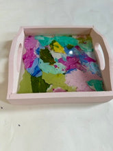 Load image into Gallery viewer, Mini Paint Palette Trinket Tray - light pink