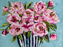 Load image into Gallery viewer, "A Peony for your thoughts"- 11x14x1.5 Original Acrylic on canvas