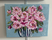 Load image into Gallery viewer, "A Peony for your thoughts"- 11x14x1.5 Original Acrylic on canvas