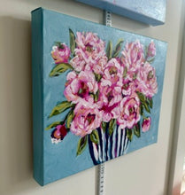 Load image into Gallery viewer, "A Peony for your thoughts"- 11x14x1.5 Original Acrylic on canvas