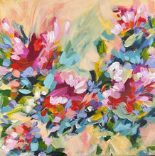 Load image into Gallery viewer, &quot;Day 1 of 28 February Flowers&quot;- 10x10x1.5 Original on Canvas