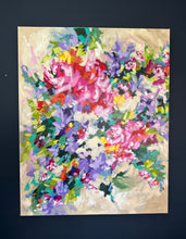 Load image into Gallery viewer, &quot;Day 4 of 28 February Flowers&quot;- 24x30x1.5 Original on Canvas