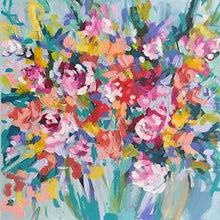 Load image into Gallery viewer, &quot;Day 8 of 28 February Flowers&quot;- 10x10x1.5 Original on Canvas