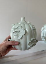 Load image into Gallery viewer, Calming green- Ceramic pumpkin - click to see size options