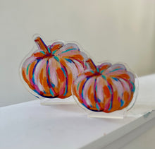 Load image into Gallery viewer, "Painterly Pumpkin" Acrylic Cut Outs - click to see sizes