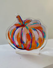 Load image into Gallery viewer, "Painterly Pumpkin" Acrylic Cut Outs - click to see sizes