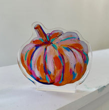Load image into Gallery viewer, "Painterly Pumpkin" Acrylic Cut Outs - click to see sizes