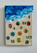 Load image into Gallery viewer, &quot;Tide pool secrets&quot; - 5x7x.5 Original Acrylic on canvas