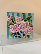 Load image into Gallery viewer, "Shoot your shot"- 5x5x1.5 Original Acrylic on canvas
