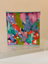 Load image into Gallery viewer, "There you were like a song I'd already heard"- 5x5x1.5 Original Acrylic on canvas