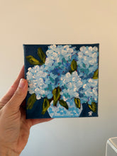 Load image into Gallery viewer, "Leave some space"- 5x5x1.5 Original Acrylic on canvas