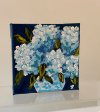 Load image into Gallery viewer, "Leave some space"- 5x5x1.5 Original Acrylic on canvas