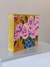 Load image into Gallery viewer, "You're my sunny day"- 5x5x1.5 Original Acrylic on canvas
