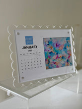 Load image into Gallery viewer, Abstract desktop calendar