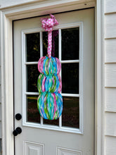Load image into Gallery viewer, &quot;Pumpkin stack - 1&quot; hand painted door hanger