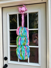 Load image into Gallery viewer, &quot;Pumpkin stack - 1&quot; hand painted door hanger