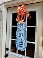 Load image into Gallery viewer, &quot;Pumpkin stack - 2&quot; hand painted door hanger