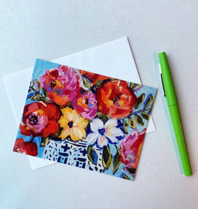 "Garden Variety" Set of 10 Note Cards 5.5x4 and envelopes