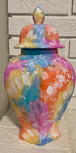 Large Ceramic Ginger Jar - 29