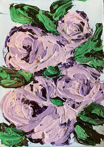 "I Lilac you A Lot"" - 7x5x1.5 Original on Canvas
