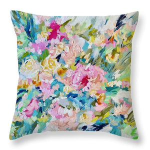 Baby's Breath - Throw Pillow