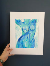Load image into Gallery viewer, &quot;Margaret&quot; - 8x10 matted to 11x14 Original on Paper