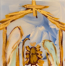 Load image into Gallery viewer, &quot;Abstract Resin Nativity - 5.5.1.5  Original on Canvas