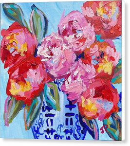 Romance in Bloom - Canvas Print