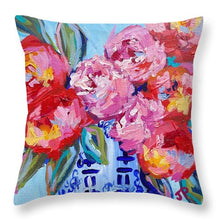 Load image into Gallery viewer, Romance in Bloom - Throw Pillow