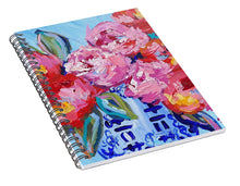 Load image into Gallery viewer, Romance in Bloom - Spiral Notebook