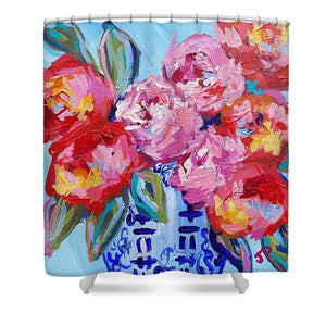 Romance in Bloom - Shower Curtain