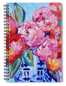 Romance in Bloom - Spiral Notebook