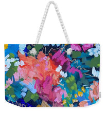 Load image into Gallery viewer, She was a black haired beauty with big dark eyes - Weekender Tote Bag