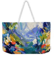 Load image into Gallery viewer, The Bold and the Bluetiful - Weekender Tote Bag