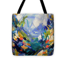 Load image into Gallery viewer, The Bold and the Bluetiful - Tote Bag
