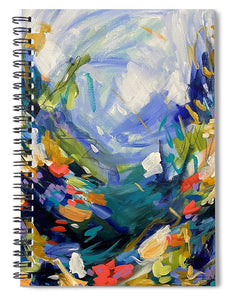 The Bold and the Bluetiful - Spiral Notebook